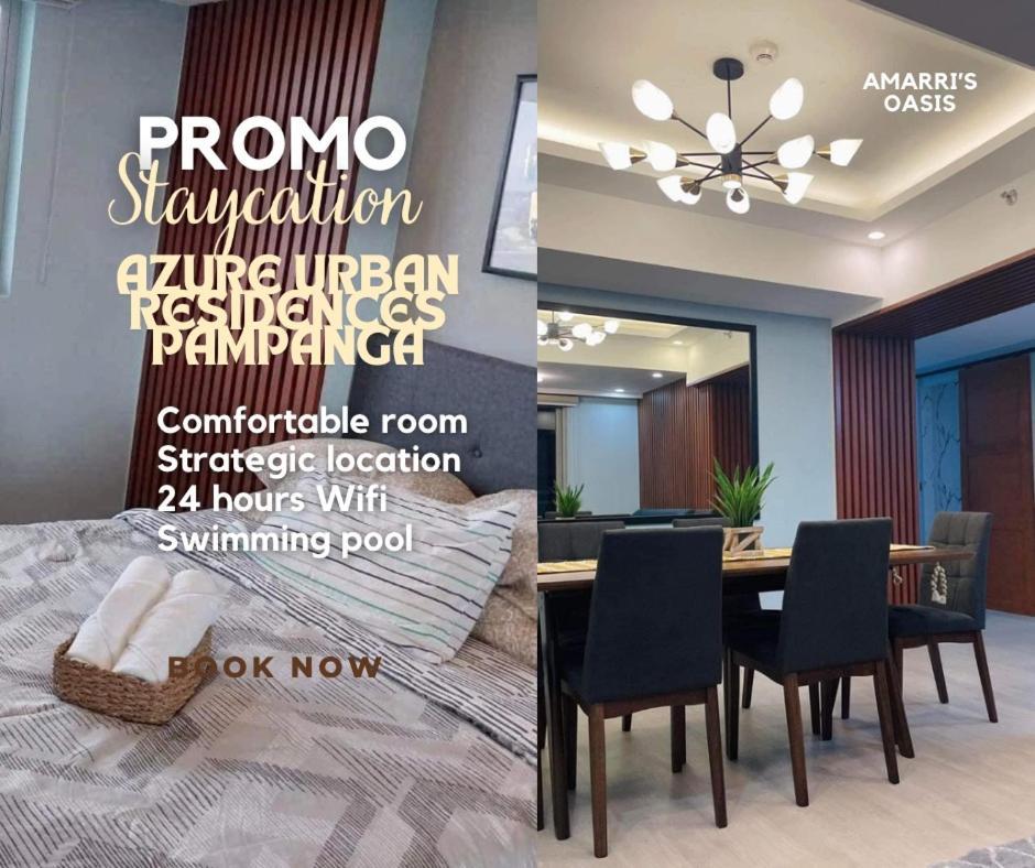 1Bedroom Unit At Azure North With Netflix Up To 6Pax San Fernando  Zewnętrze zdjęcie
